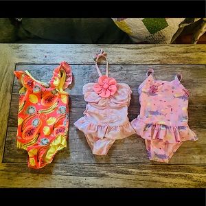 3T Swim Bundle. 1 Janie & Jack, 2 Cat & Jack. EUC!